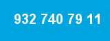 932 740 79 11